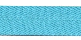 Baby blauw keperband 25 mm (ca. 45 m)