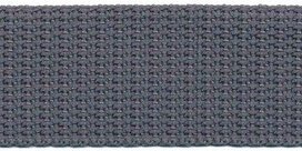 Tassenband 30 mm antraciet (ca. 5 m)