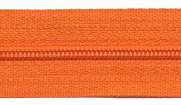 Nylon rits oranje #523 maat 3 (ca. 5 m)