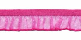 Fuchsia roezel elastiek 19 mm (ca. 10 meter)
