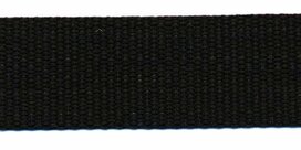 Tassenband 25 mm zwart STEVIG (50 m)