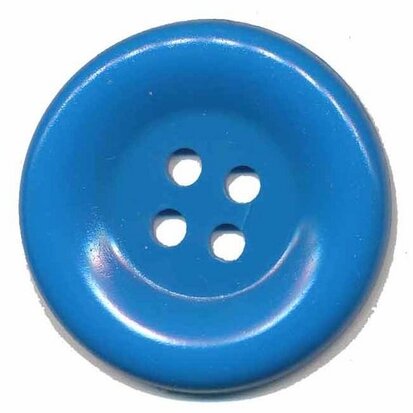 Grote knoop blauw 50 mm (10 stuks)