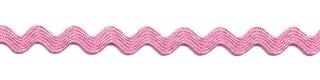 Roze zig-zag band 7 mm (ca. 10 meter)