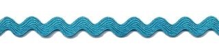 Petrol zig-zag band 7 mm (ca. 10 meter)