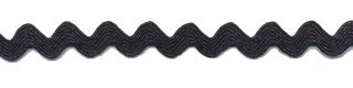 Donker blauw zig-zag band 7 mm (ca. 10 meter)