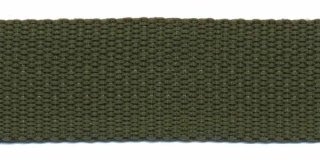 Tassenband 25 mm legergroen (ca. 5 m)