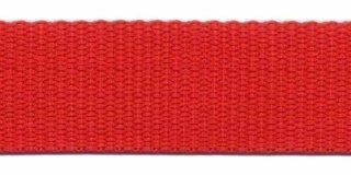 Tassenband 25 mm rood (ca. 5 m)