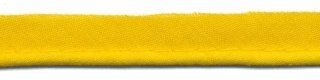 Geel piping-/paspelband STANDAARD - 2 mm koord (ca. 10 meter)