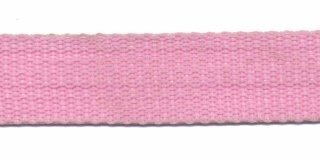 Tassenband 20 mm roze (ca. 5 m)