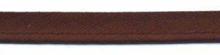 Donker bruin piping-/paspelband STANDAARD - 2 mm koord (ca. 10 meter)