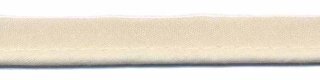 Creme piping-/paspelband STANDAARD - 2 mm koord (ca. 10 meter)