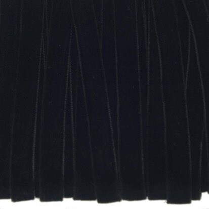 Zwart fluweelband 10 mm (ca. 10 m)