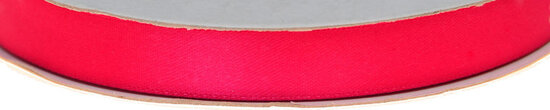 Fuchsia dubbelzijdig satijnband 13 mm (ca. 30 m)