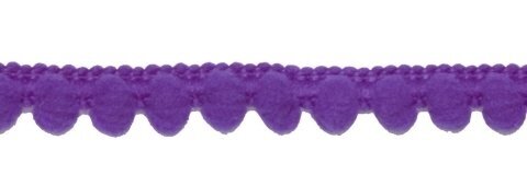 Bolletjesband paars 10 mm (ca. 32 meter)