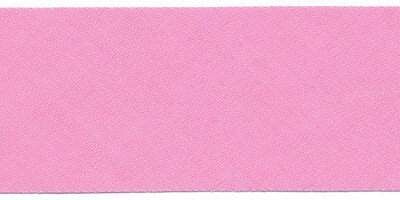 Roze #25 ongevouwen biaisband 30 mm (ca. 10 meter)