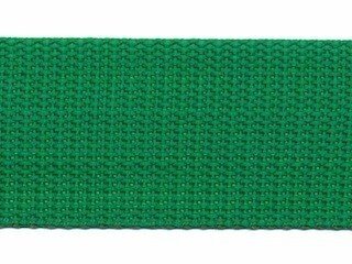 Tassenband 38 mm gras groen (ca. 5 m)