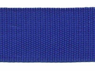 Tassenband 38 mm kobalt blauw (ca. 5 m)