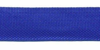 Biesband ca. 22 mm kobalt blauw (50 m)