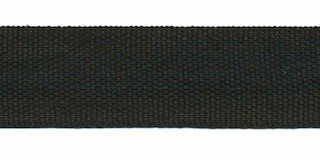 Biesband ca. 22 mm zwart (50 m)