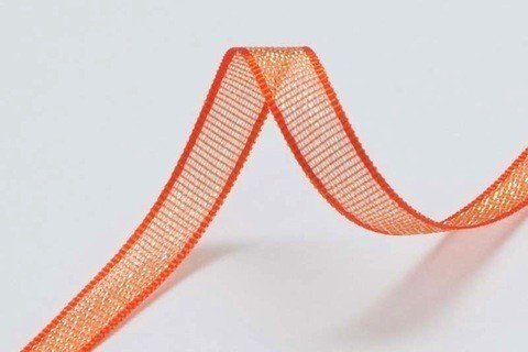 Glanslint oranje 7 mm (ca. 30 m)