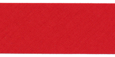 Rood #7 ongevouwen biaisband 30 mm (ca. 10 meter)