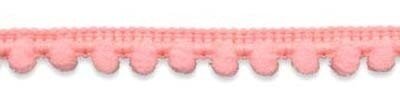 Bolletjesband zalmroze 10 mm (ca. 33 meter)