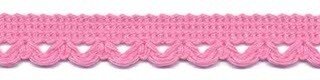 Sierband met lus-/schulprandje licht roze 12 mm (ca. 32 meter)