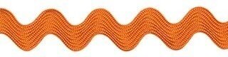 Oranje zig-zag band 7 mm (ca. 32 meter)