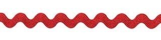 Rood zig-zag band 4 mm (ca. 32 meter)