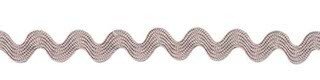 Grijs zig-zag band 4 mm (ca. 32 meter)
