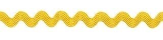 Geel zig-zag band 4 mm (ca. 32 meter)