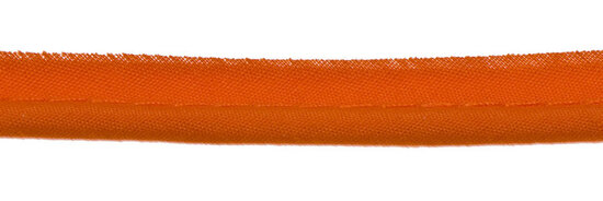 Oranje piping-/paspelband DIK - 4 mm koord (ca. 10 meter)