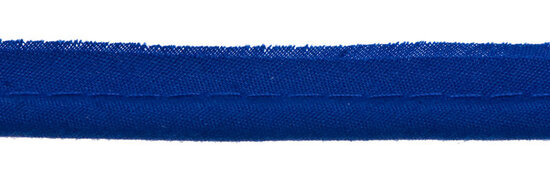 Kobalt blauw piping-/paspelband DIK - 4 mm koord (ca. 10 meter)