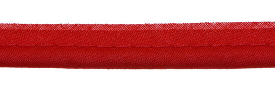 Rood piping-/paspelband DIK - 4 mm koord (ca. 10 meter)