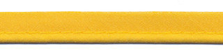 Oker geel piping-/paspelband STANDAARD - 2 mm koord (ca. 10 meter)
