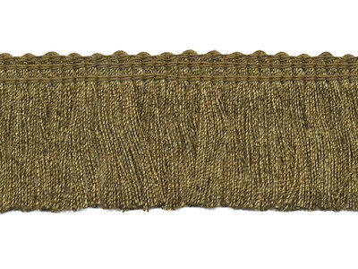 Franjeband legergroen ca. 30 mm (ca. 22 meter)