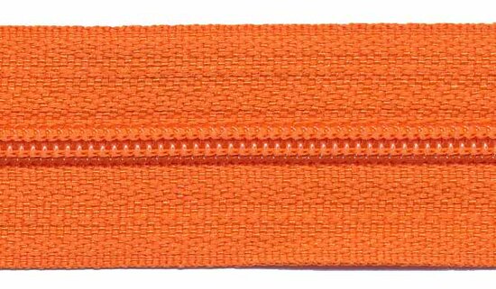 Rits oranje 25 mm (maat 3)