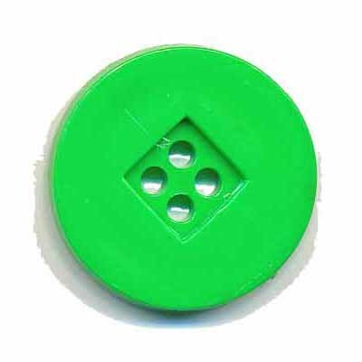 Knoop retro groen 25 mm