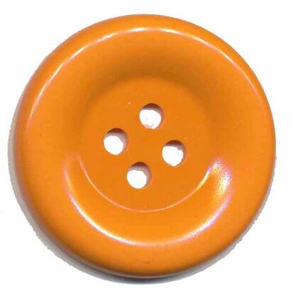 Grote knoop oranje 50 mm (10 stuks)