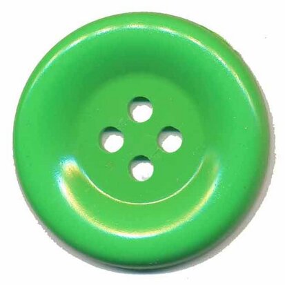 Grote knoop licht groen 50 mm (10 stuks)