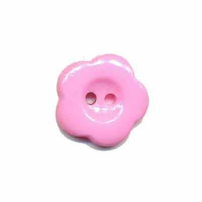 Bloemknoop baby roze 15 mm (ca. 50 stuks)