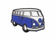 Opstrijkbare applicatie 'VW bus' blauw klein (5 stuks) Opstrijkbare applicatie 'VW bus' blauw klein (5 stuks)