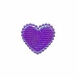 Applicatie glim hart paars klein 20 x 20 mm (ca. 25 stuks) Applicatie glim hart paars klein 20 x 20 mm (ca. 25 stuks)