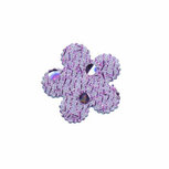 Applicatie glitter bloem lila klein 25 mm (ca. 25 stuks) Applicatie glitter bloem lila klein 25 mm (ca. 25 stuks)