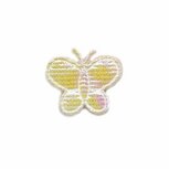 Applicatie glim vlinder creme klein 20 x 20 mm (ca. 25 stuks) Applicatie glim vlinder creme klein 20 x 20 mm (ca. 25 stuks)