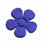 Applicatie bloem kobalt blauw satijn effen middel 35 mm (ca. 25 stuks) Applicatie bloem kobalt blauw satijn effen middel 35 mm (ca. 25 stuks)