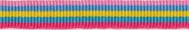 Licht roze-licht blauw-geel-donker roze streep grosgrain/ribsband 10 mm (ca. 25 m) Licht roze-licht blauw-geel-donker roze streep grosgrain/ribsband 10 mm (ca. 25 m)