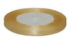 Goudkleurig enkelzijdig satijnband 7 mm (ca. 22 m) Goudkleurig enkelzijdig satijnband 7 mm (ca. 22 m)