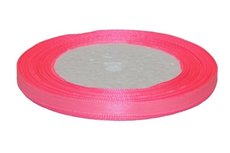 Roze enkelzijdig satijnband 7 mm (ca. 22 m) Roze enkelzijdig satijnband 7 mm (ca. 22 m)