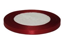 Bordeaux enkelzijdig satijnband 7 mm (ca. 22 m) Bordeaux enkelzijdig satijnband 7 mm (ca. 22 m)